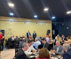 Presidente da Fiergs é recebido na Indumóveis Presidente da Fiergs é recebido na Indumóveis