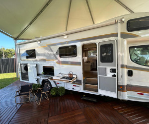 Motorhome, carros elétricos e concessionárias são atrativos da Sicredi Indumóveis 2025