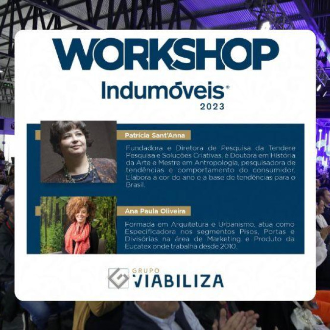 Workshop: Espaço inovação recebe hoje Patrícia Sant’Anna e Ana Paula Oliveira